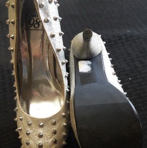 Studded heels